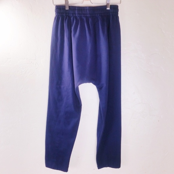 Suno Wool Drop Crotch Casual Drawstring Pants - Picture 7 of 7